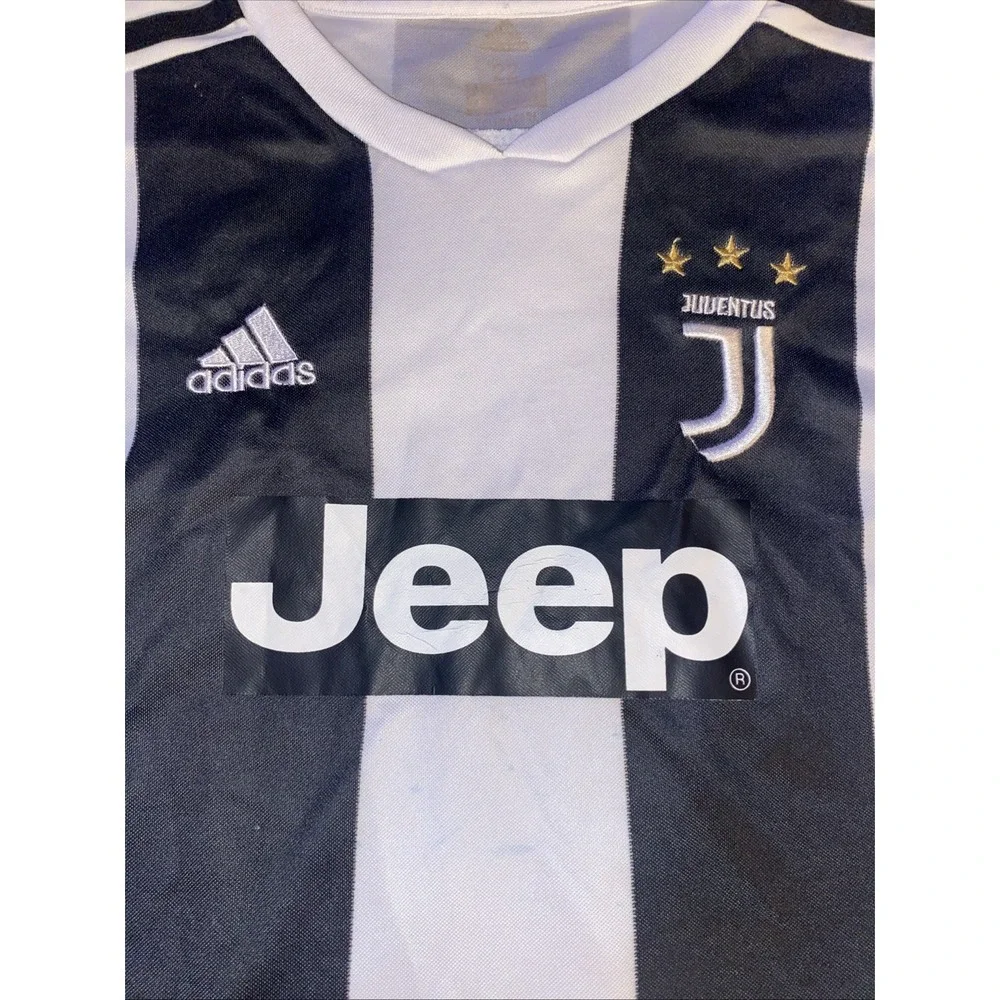 Adidas Soccer Jersey Juventus Ronaldo #7 Football Shirt Size 22 - G86986